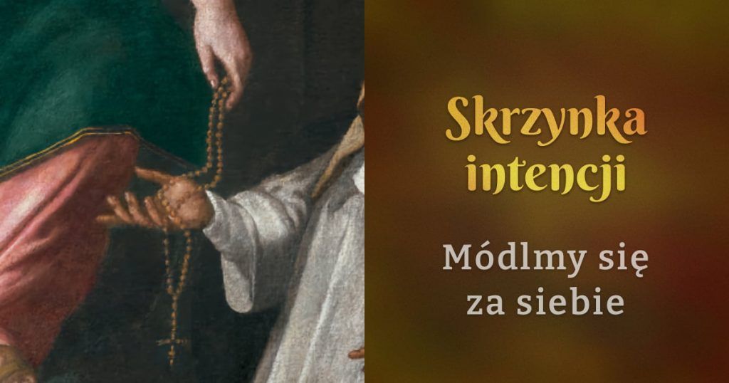 Skrzynka intencji molitewnych