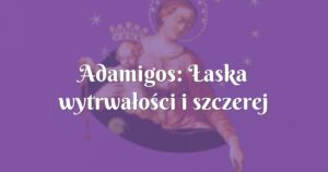 adamigos: Łaska wytrwałości i szczerej spowiedzi