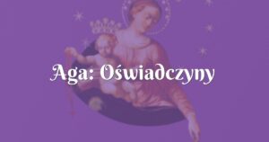 aga: oświadczyny