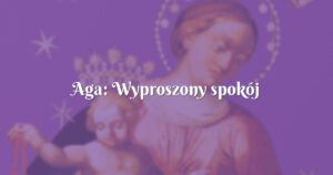 aga: wyproszony spokój