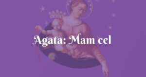 agata: mam cel