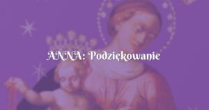 anna: podziękowanie