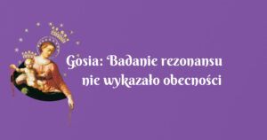 gosia: badanie rezonansu nie wykazało obecności guza