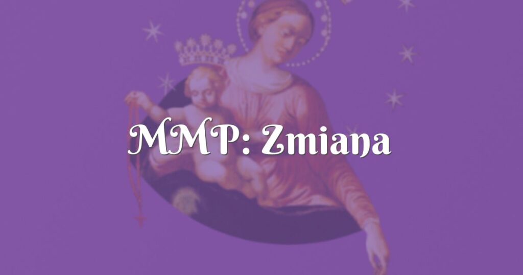 mmp: zmiana