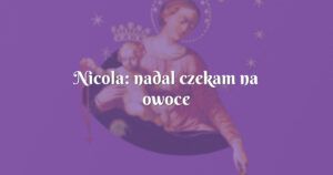 nicola: nadal czekam na owoce