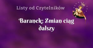 baranek: zmian ciąg dalszy