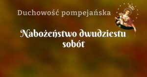 nabożeństwo dwudziestu sobót